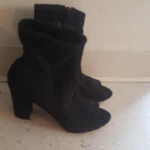 Peeptoe bootie